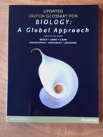 Updated dutch glossery for: biology a global approach,  Pear, Boeken, Studieboeken en Cursussen, Verzenden, Gelezen, HBO