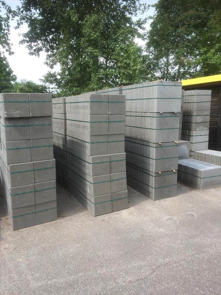 Betontegels en betonklinkers grijs en zwart, vanaf ! €1,45, Tuin en Terras, Tegels en Klinkers, Nieuw, Terrastegels, Beton, Ophalen of Verzenden