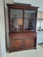 Teakhouten kast, Ophalen, Met plank(en), Gebruikt, 100 tot 150 cm