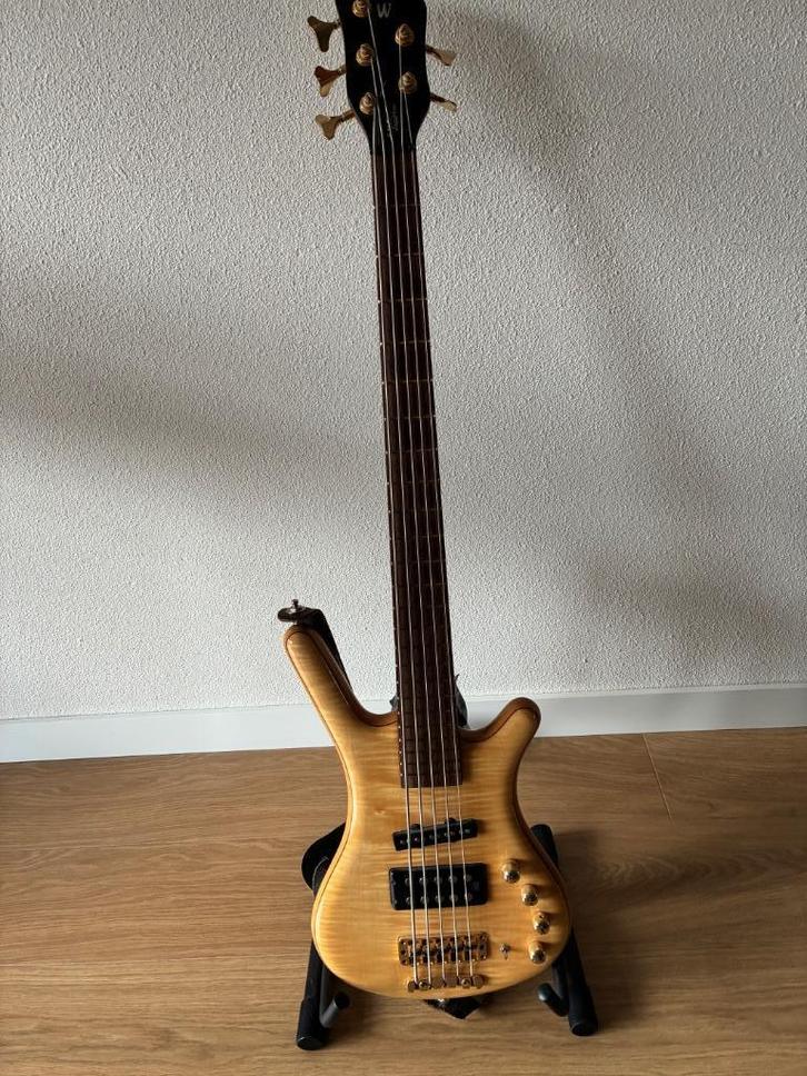 Warwick FNA JazzMan 5 snaar, Muziek en Instrumenten, Snaarinstrumenten | Gitaren | Bas, Gebruikt, Elektrisch, 5-snarig, Ophalen