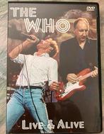 The Who Live & Alive Dvd, Cd's en Dvd's, Dvd's | Muziek en Concerten, Alle leeftijden, Gebruikt, Ophalen of Verzenden