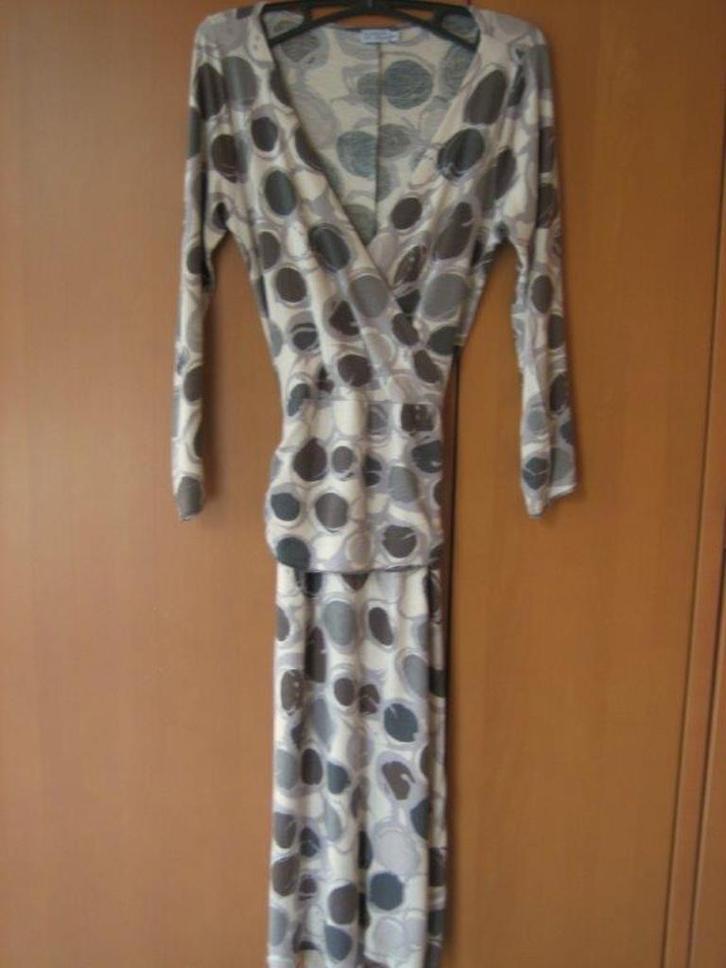 Speels jurkje in lila-grijs NO MAN'S LAND 36-38 snazzeys, Kleding | Dames, Jurken, Zo goed als nieuw, Maat 36 (S), Overige kleuren