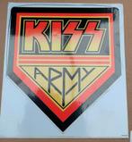 Kiss army sticker geen lp, Verzamelen, Muziek, Artiesten en Beroemdheden, Ophalen of Verzenden