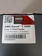 AMD Ryzen 5 2600 cpu, Computers en Software, Processors, 6-core, Zo goed als nieuw, Socket AM4, 3 tot 4 Ghz