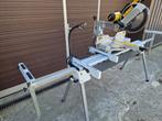 Dewalt DW708-qs afkortzaag verstekzaag met STAHLMANN Standaa, Doe-het-zelf en Verbouw, Gereedschap | Zaagmachines, Ophalen, Gebruikt