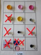 L145 LEGO SCHOTELS BORDEN PANNEN MINIFIG ACCESSOIRES, Lego, Ophalen of Verzenden, Losse stenen, Lego Nederland B.V.