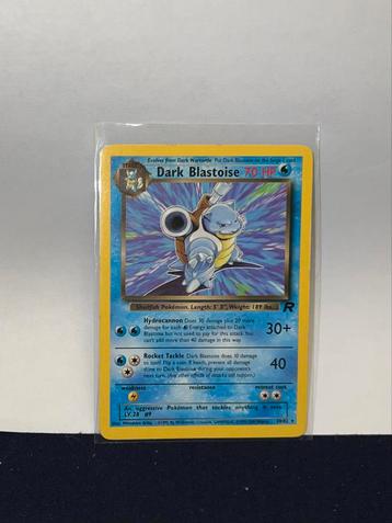 Dark Blastoise - Team Rocket - Zeldzame Pokémonkaart beschikbaar voor biedingen