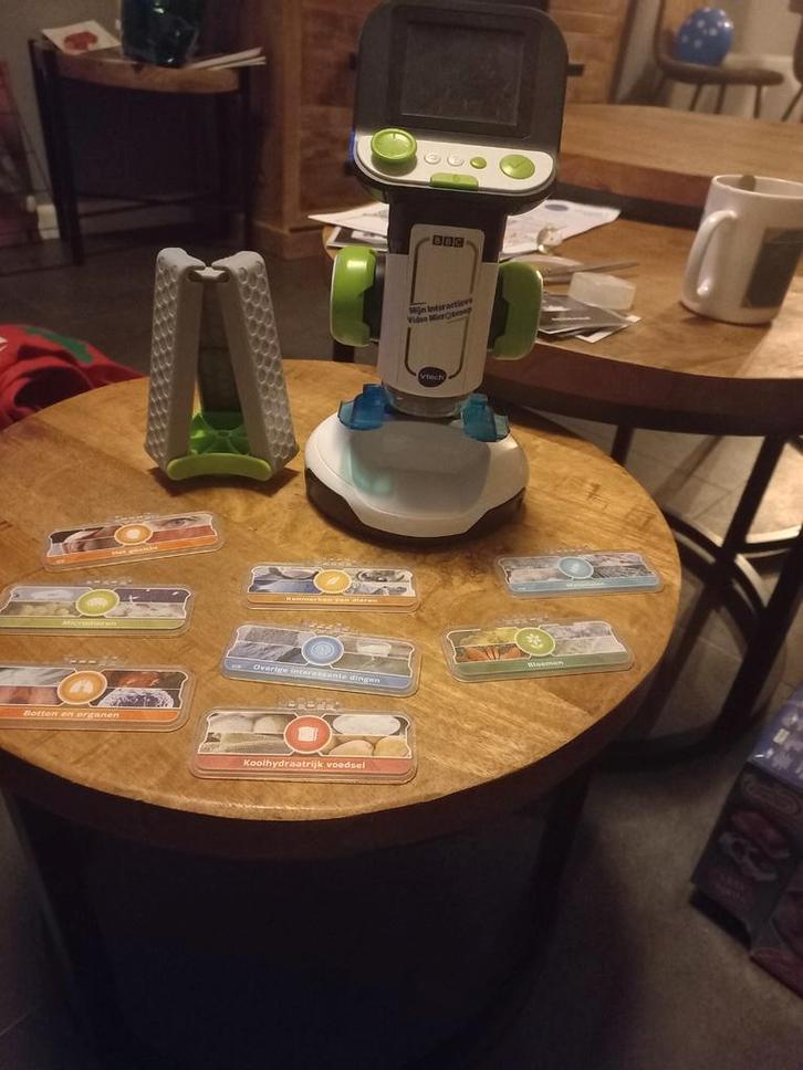 VTech Video Microscoop - Leerzaam Speelgoed, Kinderen en Baby's, Speelgoed | Educatief en Creatief, Gebruikt, Elektronica, Ontdekken