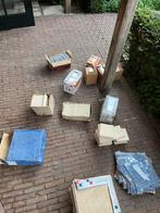 Restpartij tegels, Ophalen