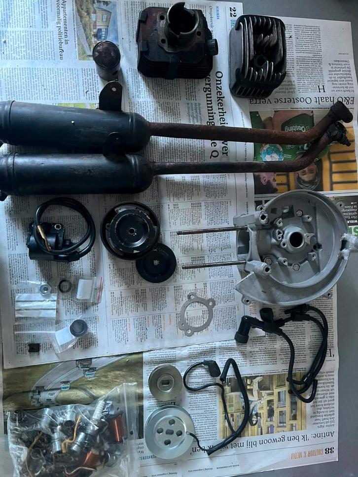 Onderdelen vespa ciao, Fietsen en Brommers, Brommeronderdelen | Algemeen, Zo goed als nieuw, Overige typen, Ophalen