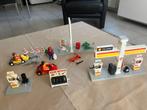 playmobil shell tankstation en reparatiewerkplaats, Gebruikt, Ophalen