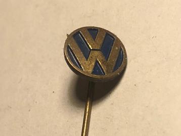 Metalen VW VOLKSWAGEN Automerk Speld (Blauw, Middelformaat). beschikbaar voor biedingen