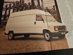 Brochure Citroën C25 Van UK, Ophalen of Verzenden, Zo goed als nieuw, Citroën