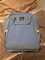 Multifunctionele luiertas blauw - zo goed als nieuw, Ophalen, Gebruikt, Rugzak