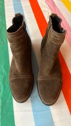 Laarsjes suede Manfield, Ophalen of Verzenden, Zo goed als nieuw, Bruin