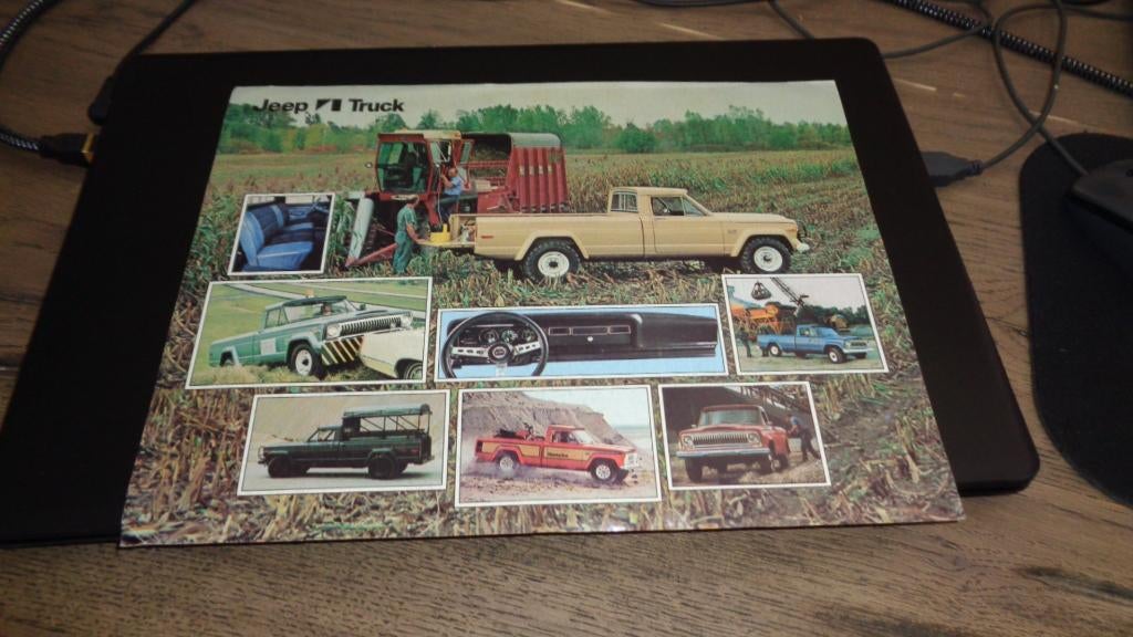 USA Folder  JEEP  WAGONEER, Verzenden, Nieuw, Overige merken