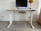 Electric sit and stand bureaus 120x80, Huis en Inrichting, Bureaus, Ophalen, Zo goed als nieuw