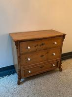 Antieke commode, Ophalen, Gebruikt, 50 tot 100 cm, Met lade(s)