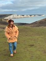 Fur coat - Bontjas, Ophalen of Verzenden, Nieuw, Maat 36 (S), Geel