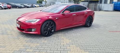 Tesla Model S P100D Ludicrous Performance+Free Charge, Auto's, Tesla, Particulier, Model S, Elektrisch, Euro 6, Automaat, Rood