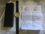 Elegante cheifel horloge, Overige merken, Leer, Staal, Polshorloge