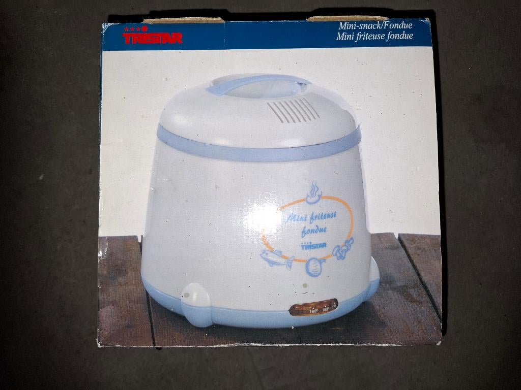 Tristar mini friteuse / fonduepan (6 personen) (nieuw), Witgoed en Apparatuur, Fonduesets, Nieuw, Fonduepan, Elektrisch, Ophalen