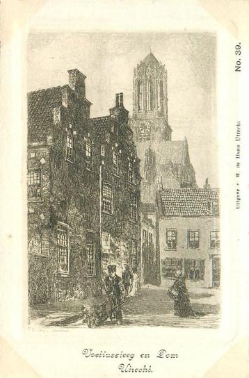 (701-115-031) Utrecht Voetiussteeg en Dom beschikbaar voor biedingen