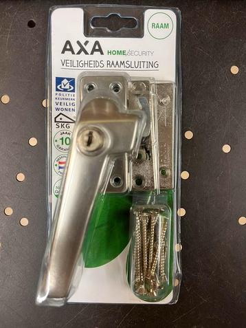Axa Raamsluiting 3319  Inox Satin  opbouw NIEUW ( Re of Li ) beschikbaar voor biedingen