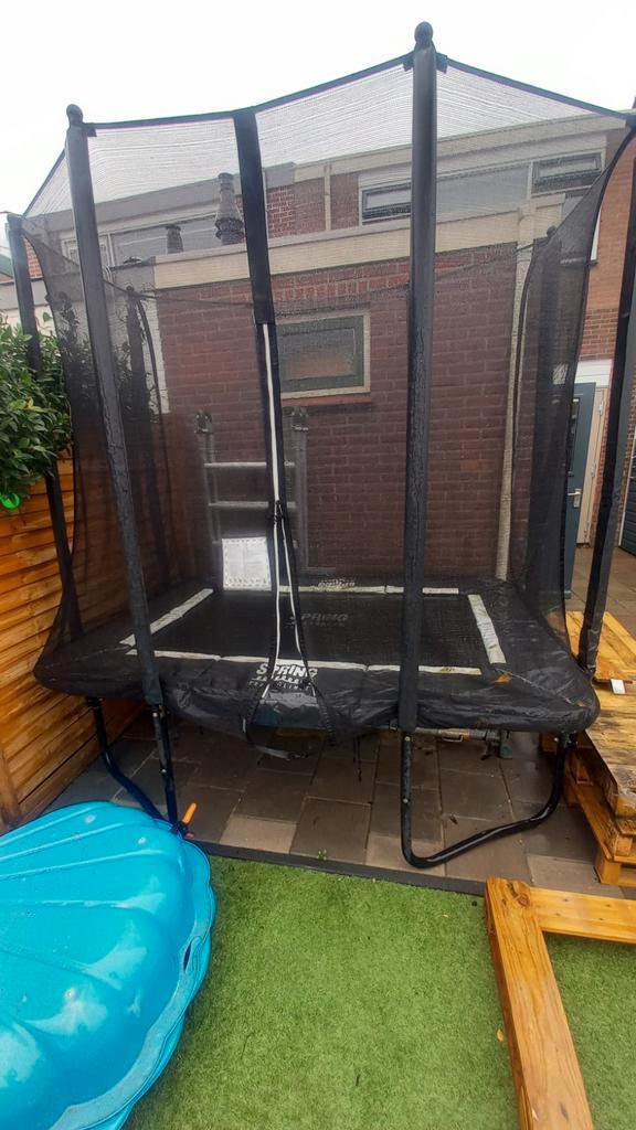 Trampoline, 1,50/2,10, Kinderen en Baby's, Speelgoed | Buiten | Trampolines, Ophalen