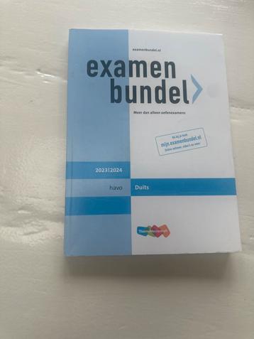 Examenbundel Duits HAVO 2023/2024 beschikbaar voor biedingen
