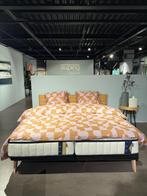 Auping Original 180 x 210 cm COMPLETE SET geel hoofdbord, Huis en Inrichting, Slaapkamer | Bedden, Ophalen, Overige kleuren, 210 cm
