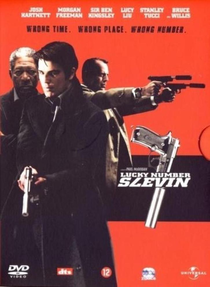 Lucky Number Slevin (dvd), Cd's en Dvd's, Dvd's | Thrillers en Misdaad, Zo goed als nieuw, Actiethriller, Vanaf 12 jaar, Ophalen of Verzenden