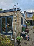Aluminium ladder van altrex 12 treden., Ophalen, Gebruikt, Ladder, Opvouwbaar of Inschuifbaar