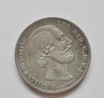 1855 2½ gulden Koning Willem 3 ZFR+ zilver 2,5, Postzegels en Munten, Munten | Nederland, Koning Willem III, Zilver, Ophalen of Verzenden
