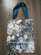 Maxi floral shopper, tote bag, Ophalen of Verzenden, Nieuw, Grijs, Shopper