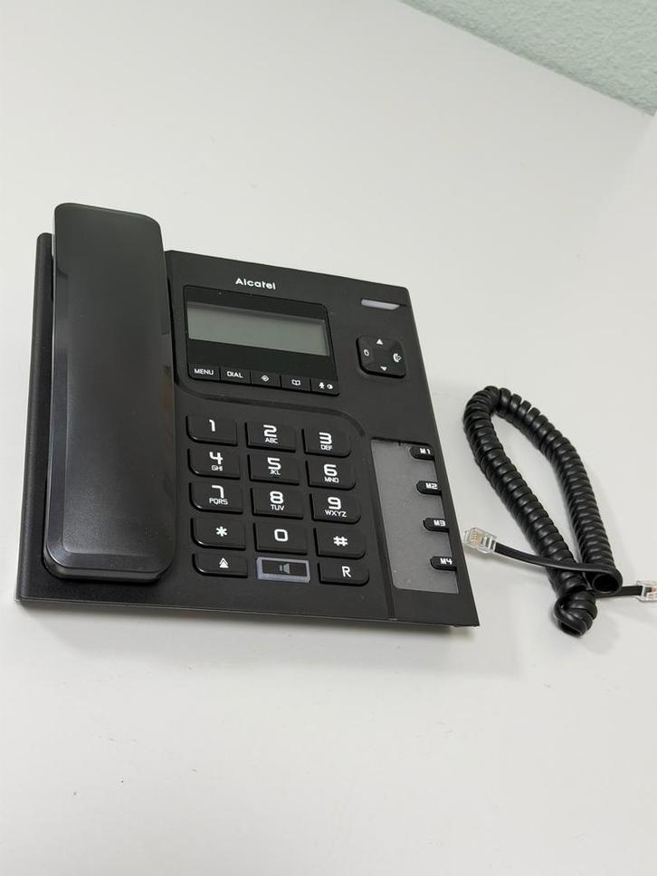Alcatel T56 vaste analoge telefoon PSTN – Nieuw Zwart Black, Telecommunicatie, Vaste telefoons | Niet Draadloos, Nieuw, Ophalen of Verzenden