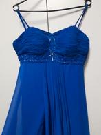 Koningsblauwe galajurk met strass, maat L, Blauw, Maat 42/44 (L), Lautinel, Ophalen of Verzenden