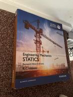 Engineering Mechanics Statics - R.C. Hibbeler, Ophalen of Verzenden, Zo goed als nieuw, Werktuigbouwkunde