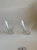 twee glaasjes Rondo, W.J. Rozendaal, Antiek en Kunst, Antiek | Glas en Kristal, Ophalen of Verzenden