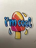 Sticker I’m cool, Verzamelen, Stickers, Zo goed als nieuw, Verzenden