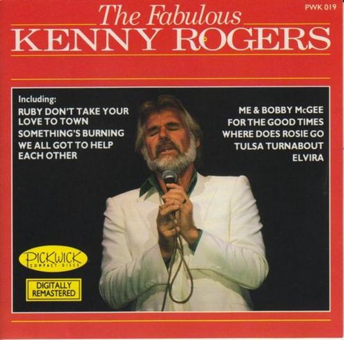 The Fabulous Kenny Rogers CD, Cd's en Dvd's, Cd's | Country en Western, Zo goed als nieuw, Verzenden