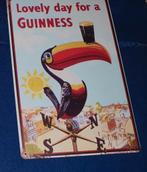 Wandbord Guinness, Ophalen of Verzenden, Nieuw, Reclamebord, Plaat of Schild
