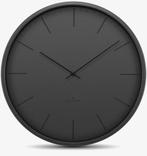 Zwarte Wandklok - 35 cm Diameter, Ophalen, Nieuw, Analoog, Wandklok