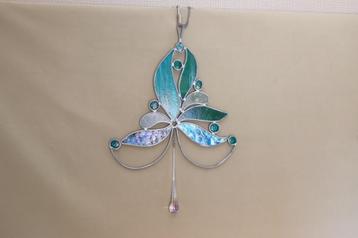 raamdecoratie wanddecoratie glas in lood  beschikbaar voor biedingen