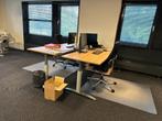 6 x bureau en 2x ladekastje (ladeblok), Ophalen, Zo goed als nieuw, Bureau