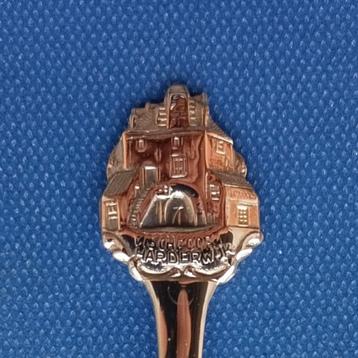 verzilverd lepeltje Vischpoort Harderwijk (HH 90) beschikbaar voor biedingen