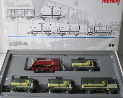 Marklin 2846 Railreinigingstrein van de CFL, Hobby en Vrije tijd, Modeltreinen | H0, Zo goed als nieuw, Treinset, Wisselstroom