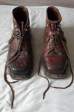 Vintage set skischoenen, heren, met vierkante teen., Overige merken, 160 tot 180 cm, Gebruikt, Schoenen