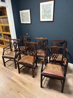Set van 6 Engelse mahonie stoelen, Ophalen of Verzenden
