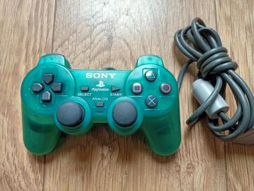 Originele Sony PS1 Emerald green controller  beschikbaar voor biedingen